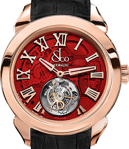 Review JACOB & CO PALATIAL FLYING TOURBILLON RANGE HOURS MINUTE 150.520.40.NS.QR.1NS Replica watch - Click Image to Close